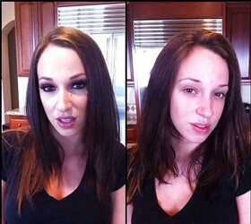 Pornographic Stars sans make-up - part