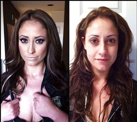 Pornographic Stars sans make-up - part
