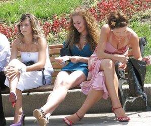 In The Streets 014 - The Hottie Park Bench