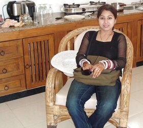 Warm indian damsel