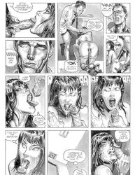Some photos blackNwhite Comics porn story