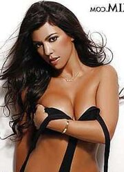 Kim Kourtney and nymphs Kardashian
