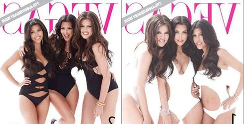 Kim Kourtney and nymphs Kardashian