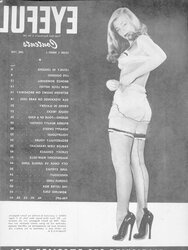 Tights pages from vintage magazines