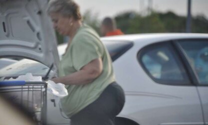 Huge Granny Backside