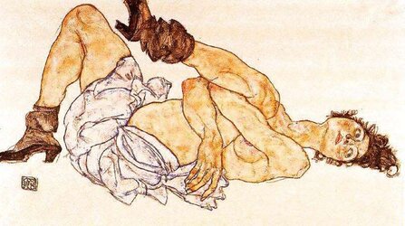 Drawn Ero and Porn Art 30 - Egon Schiele