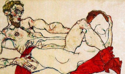 Drawn Ero and Porn Art 30 - Egon Schiele
