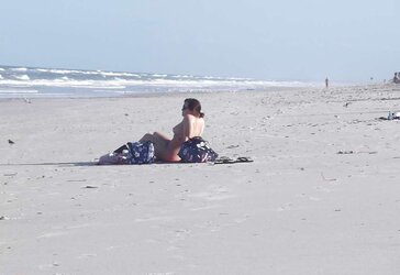 The beach ,the birds and a few nudes