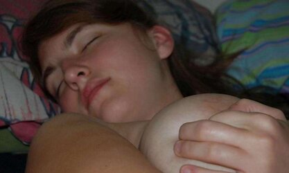 Huge-Boobed and furry inexperienced teengirl