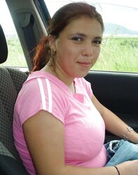 Chubby Wifey in Car