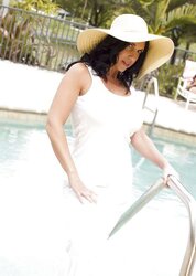 Huge-Titted Italian MUMMY White Sundress