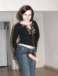 Female Dom Strapon Posing (six)