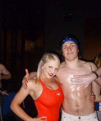 Our drinking squad have a swimming problem