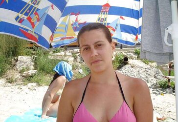 Bulgarian Beach Ladies from Dark-Hued River - XI
