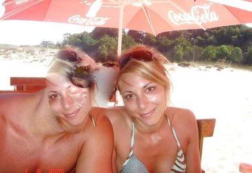 Bulgarian Beach Ladies from Dark-Hued River - XI