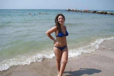 Bulgarian Beach Ladies from Dark-Hued River - XI