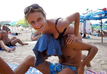 Bulgarian Beach Ladies from Dark-Hued River - XI