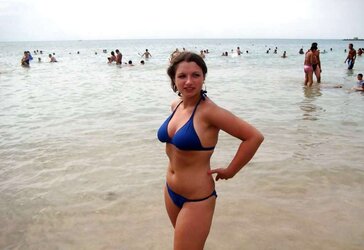 Bulgarian Beach Ladies from Dark-Hued River - XI