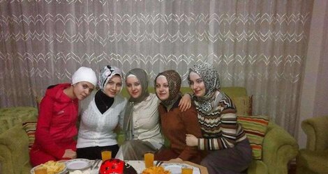 Turkish arab hijab turbanli asian e a