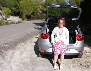 Demonstrating in north Ibiza