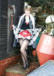 Uber-Cute Nylon Granny