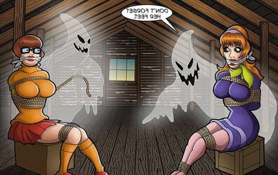 T Roubleist depicts Domination & submission art in a way of funny cartoons