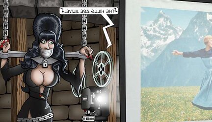 T Roubleist depicts Domination & submission art in a way of funny cartoons
