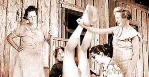 Erotic art of Barbara OToole Nymph Led Smacking