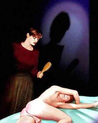 Erotic art of Barbara OToole Nymph Led Smacking
