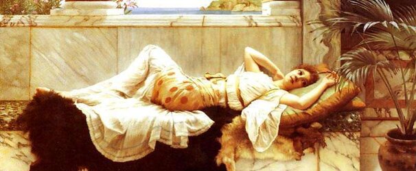 Painted Ero and Porn Art nineteen - John-William Godward