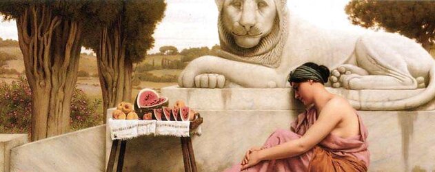 Painted Ero and Porn Art nineteen - John-William Godward