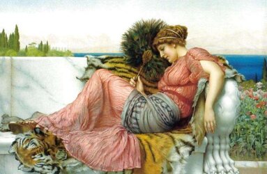 Painted Ero and Porn Art nineteen - John-William Godward