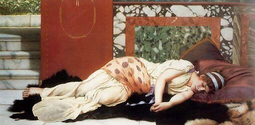Painted Ero and Porn Art nineteen - John-William Godward