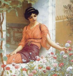 Painted Ero and Porn Art nineteen - John-William Godward