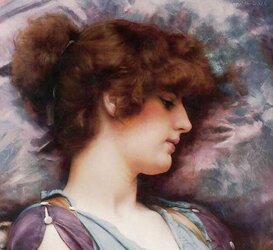 Painted Ero and Porn Art nineteen - John-William Godward