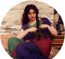Painted Ero and Porn Art nineteen - John-William Godward