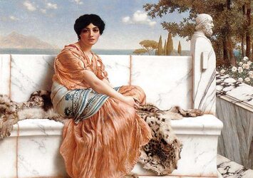 Painted Ero and Porn Art nineteen - John-William Godward