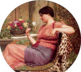 Painted Ero and Porn Art nineteen - John-William Godward