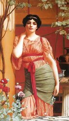 Painted Ero and Porn Art nineteen - John-William Godward