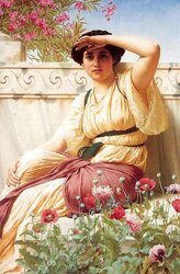 Painted Ero and Porn Art nineteen - John-William Godward