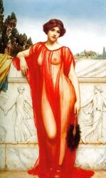 Painted Ero and Porn Art nineteen - John-William Godward