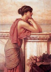 Painted Ero and Porn Art nineteen - John-William Godward