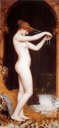Painted Ero and Porn Art nineteen - John-William Godward