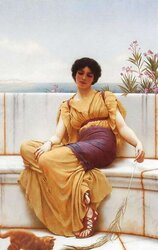 Painted Ero and Porn Art nineteen - John-William Godward