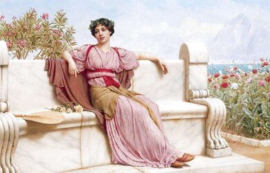 Painted Ero and Porn Art nineteen - John-William Godward