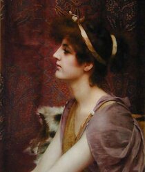 Painted Ero and Porn Art nineteen - John-William Godward