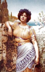 Painted Ero and Porn Art nineteen - John-William Godward