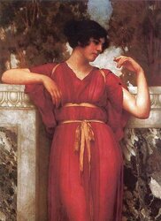Painted Ero and Porn Art nineteen - John-William Godward