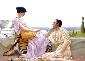 Painted Ero and Porn Art nineteen - John-William Godward