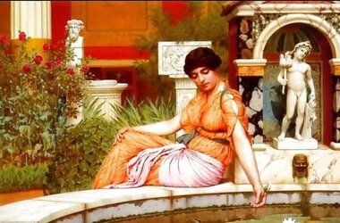 Painted Ero and Porn Art nineteen - John-William Godward